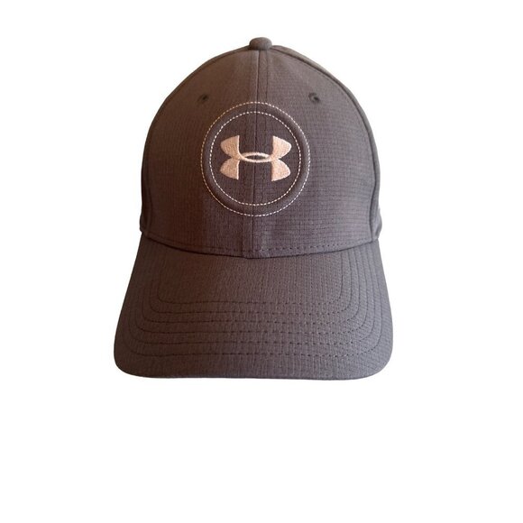 Under Armour Gray Hat Cap Stretch Fit Size Medium / Large - Picture 1 of 7